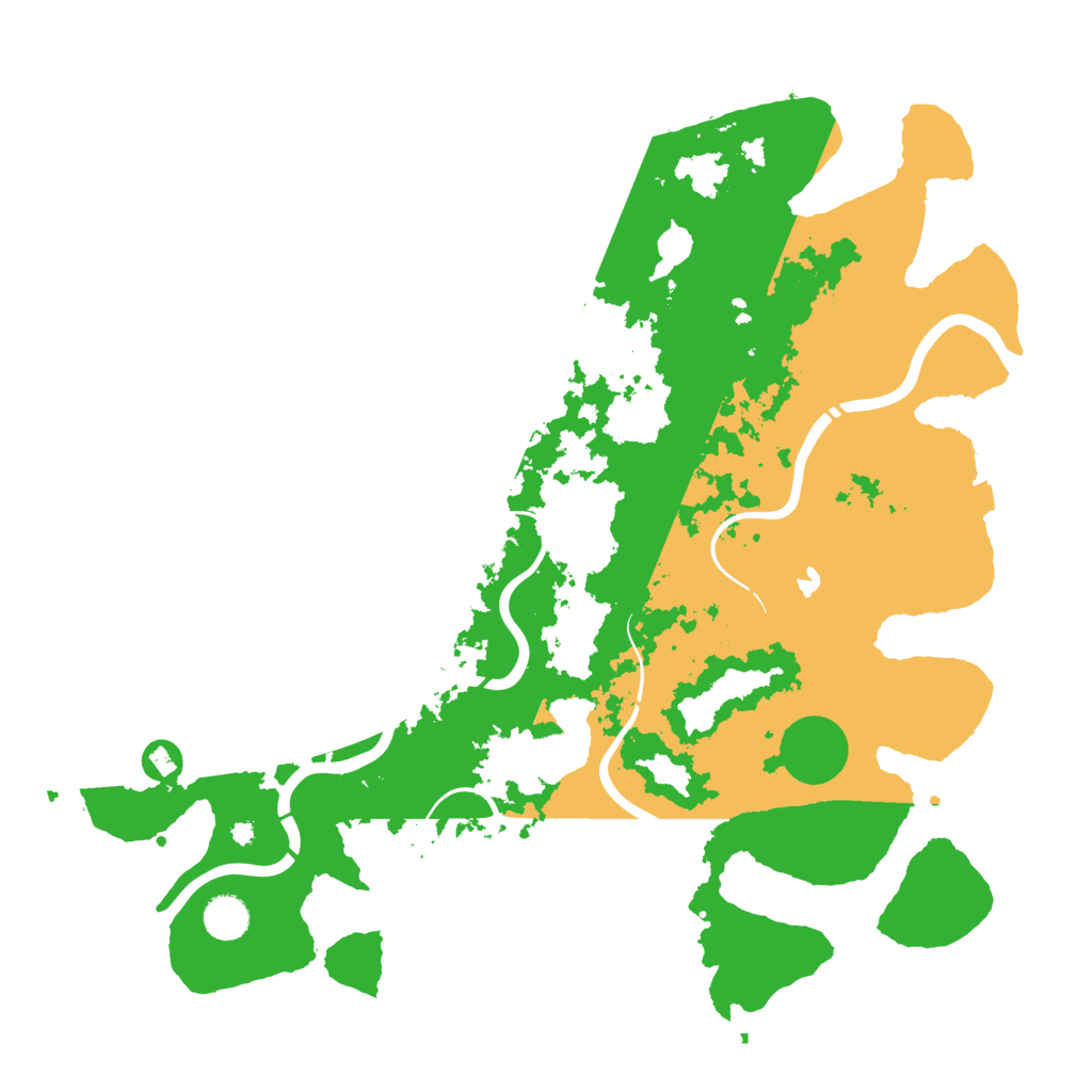 Biome Rust Map: Procedural Map, Size: 4250, Seed: 1108646508