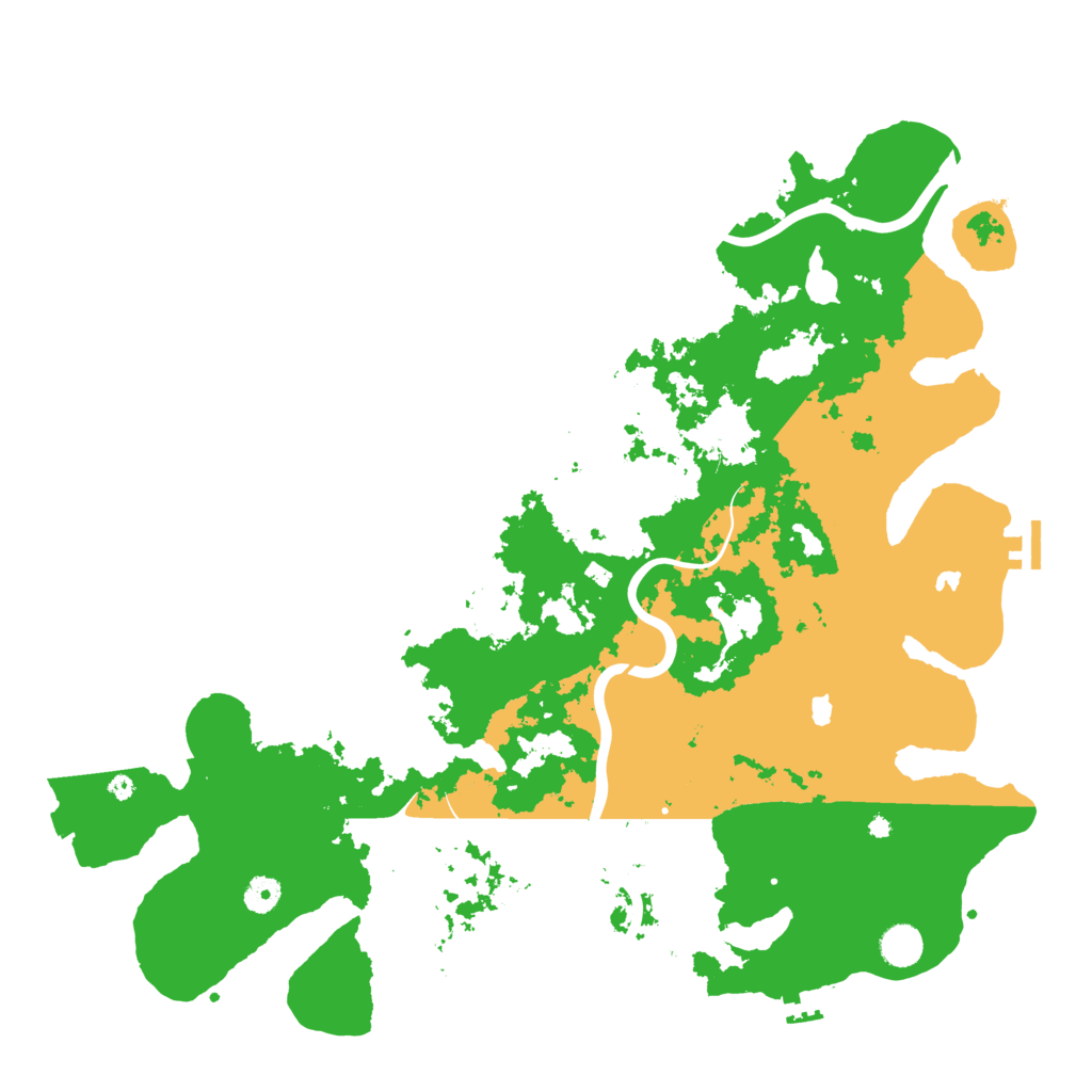 Biome Rust Map: Procedural Map, Size: 4500, Seed: 873659834