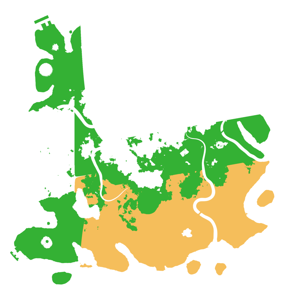 Biome Rust Map: Procedural Map, Size: 4000, Seed: 1381509159