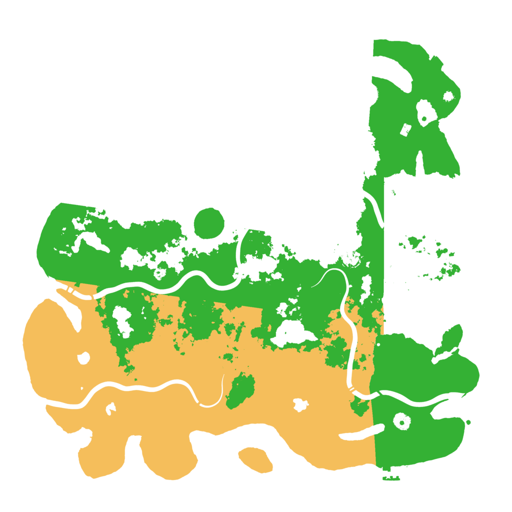 Biome Rust Map: Procedural Map, Size: 4500, Seed: 2050823049