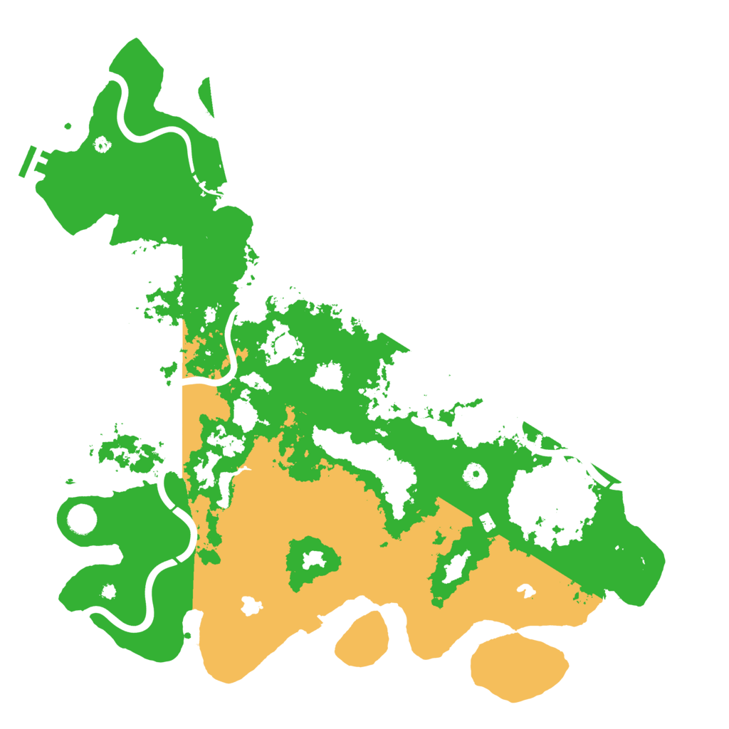 Biome Rust Map: Procedural Map, Size: 4500, Seed: 1085918322