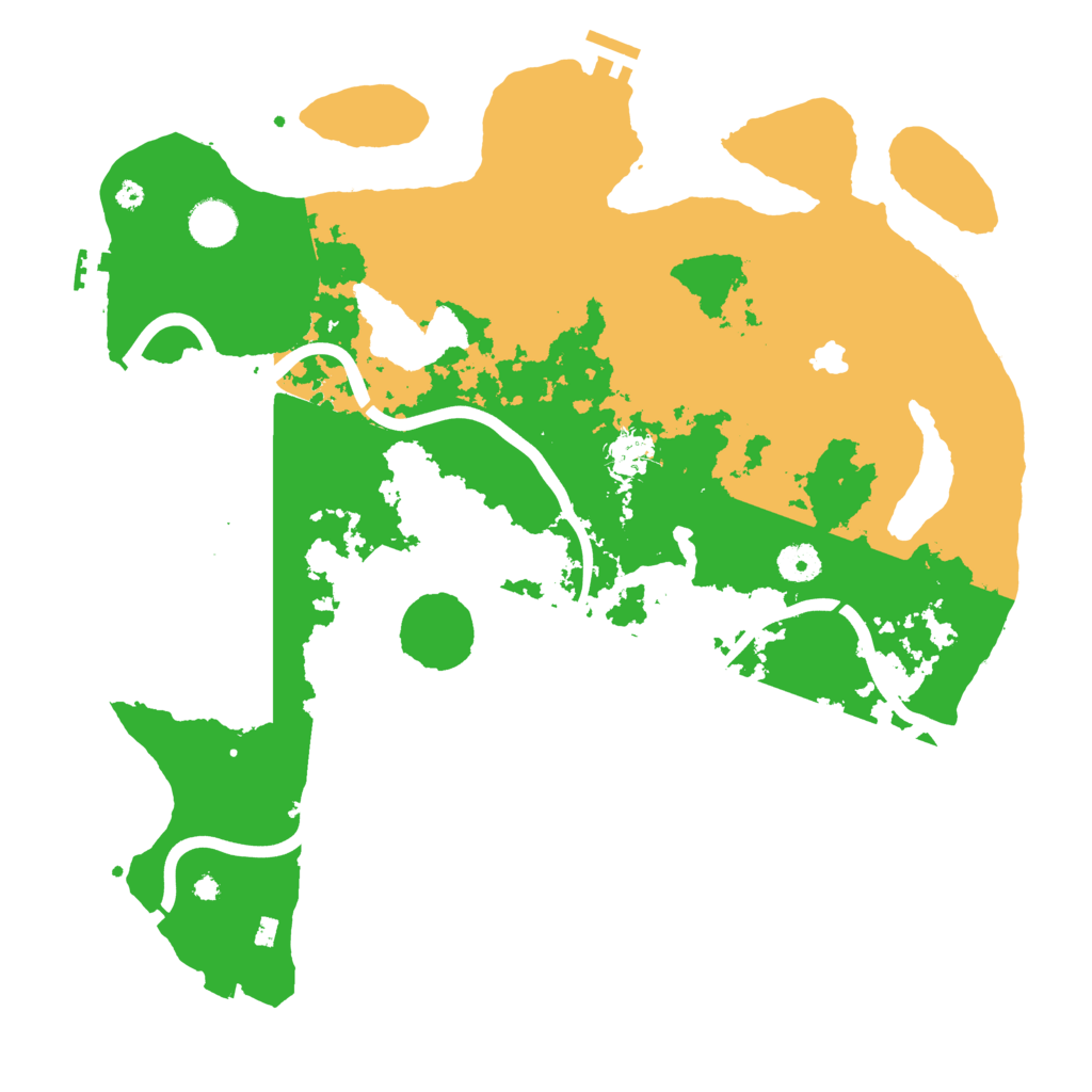 Biome Rust Map: Procedural Map, Size: 4000, Seed: 749994074