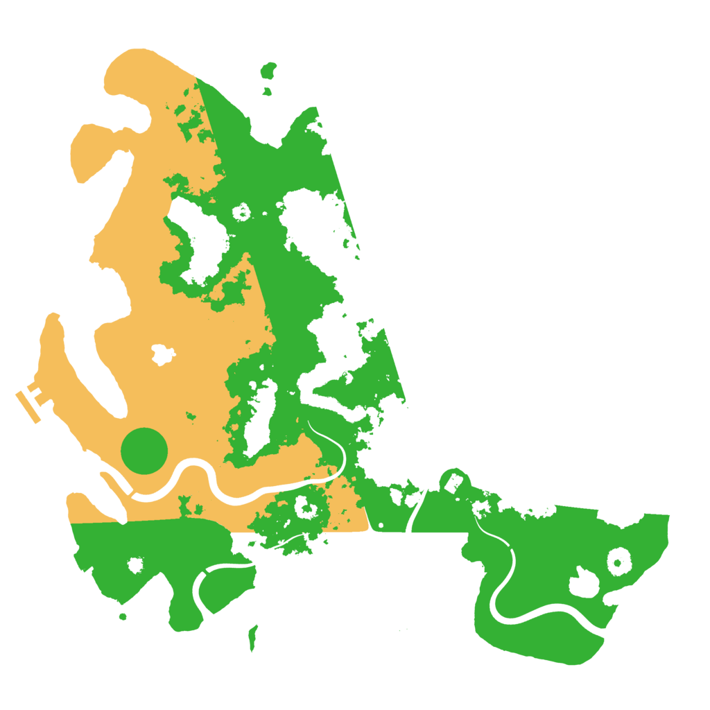 Biome Rust Map: Procedural Map, Size: 4000, Seed: 773509957