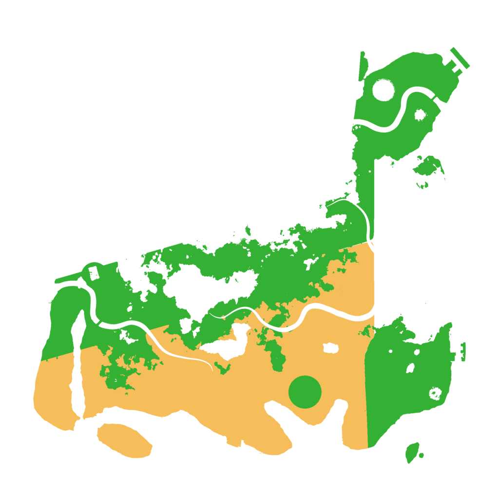 Biome Rust Map: Procedural Map, Size: 4000, Seed: 63775659