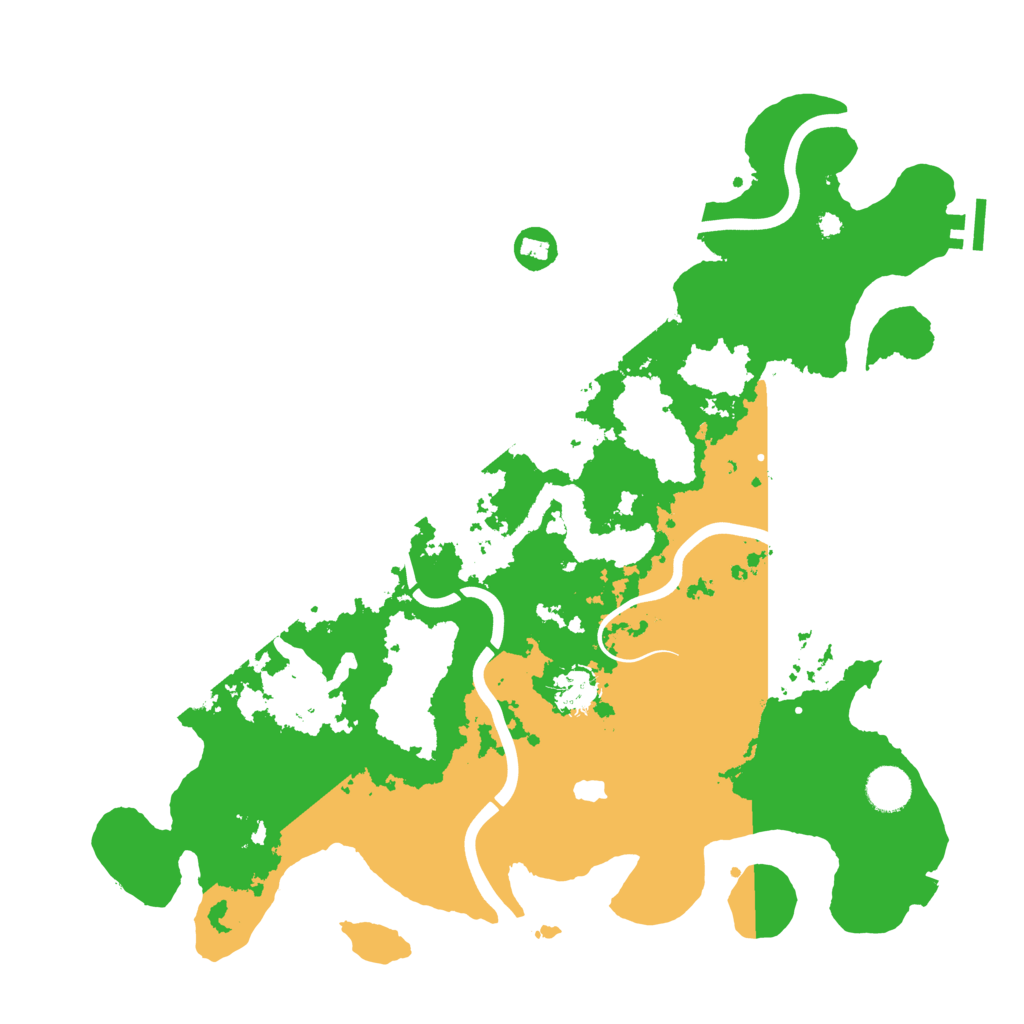 Biome Rust Map: Procedural Map, Size: 4000, Seed: 520146846