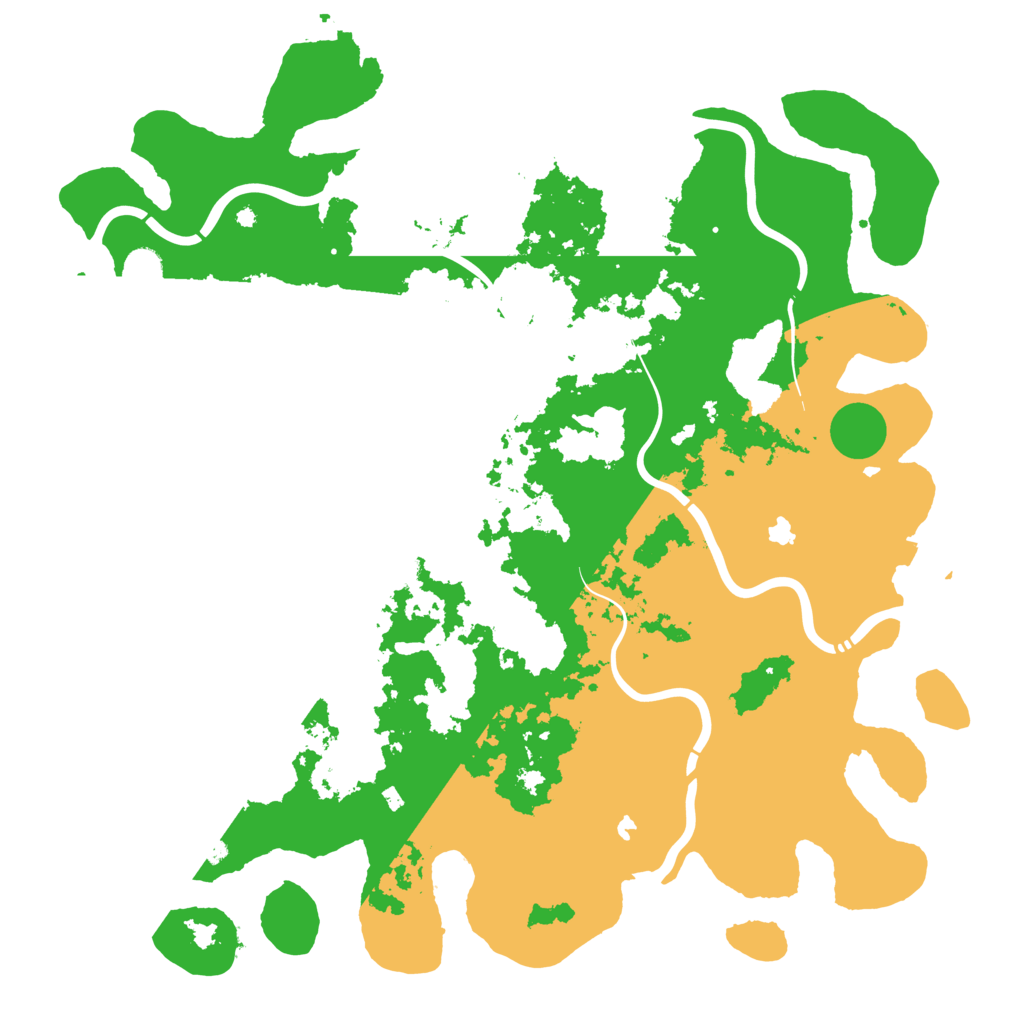 Biome Rust Map: Procedural Map, Size: 4800, Seed: 1232765293