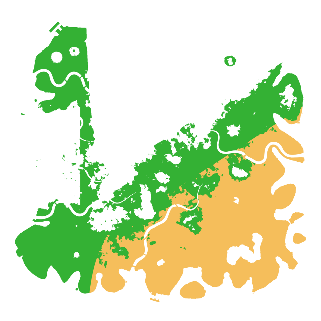 Biome Rust Map: Procedural Map, Size: 5000, Seed: 1804174096