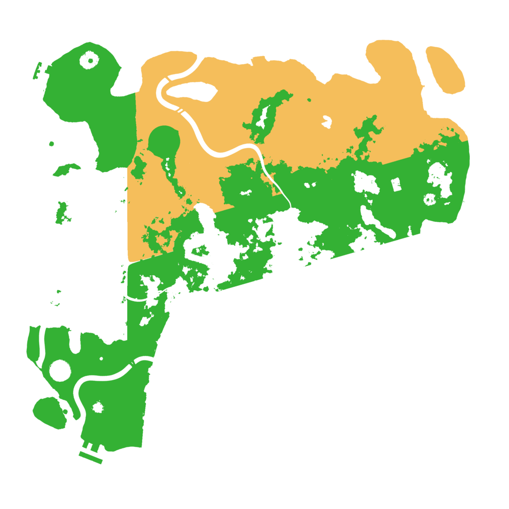 Biome Rust Map: Procedural Map, Size: 4250, Seed: 1422739252