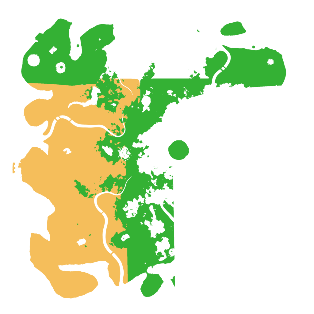 Biome Rust Map: Procedural Map, Size: 4500, Seed: 1420592213