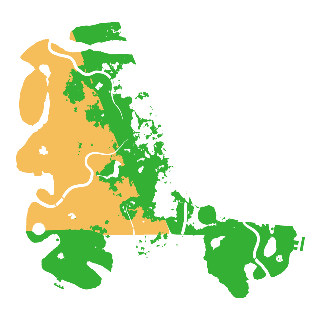 Biome Rust Map: Procedural Map, Size: 4500, Seed: 374199310