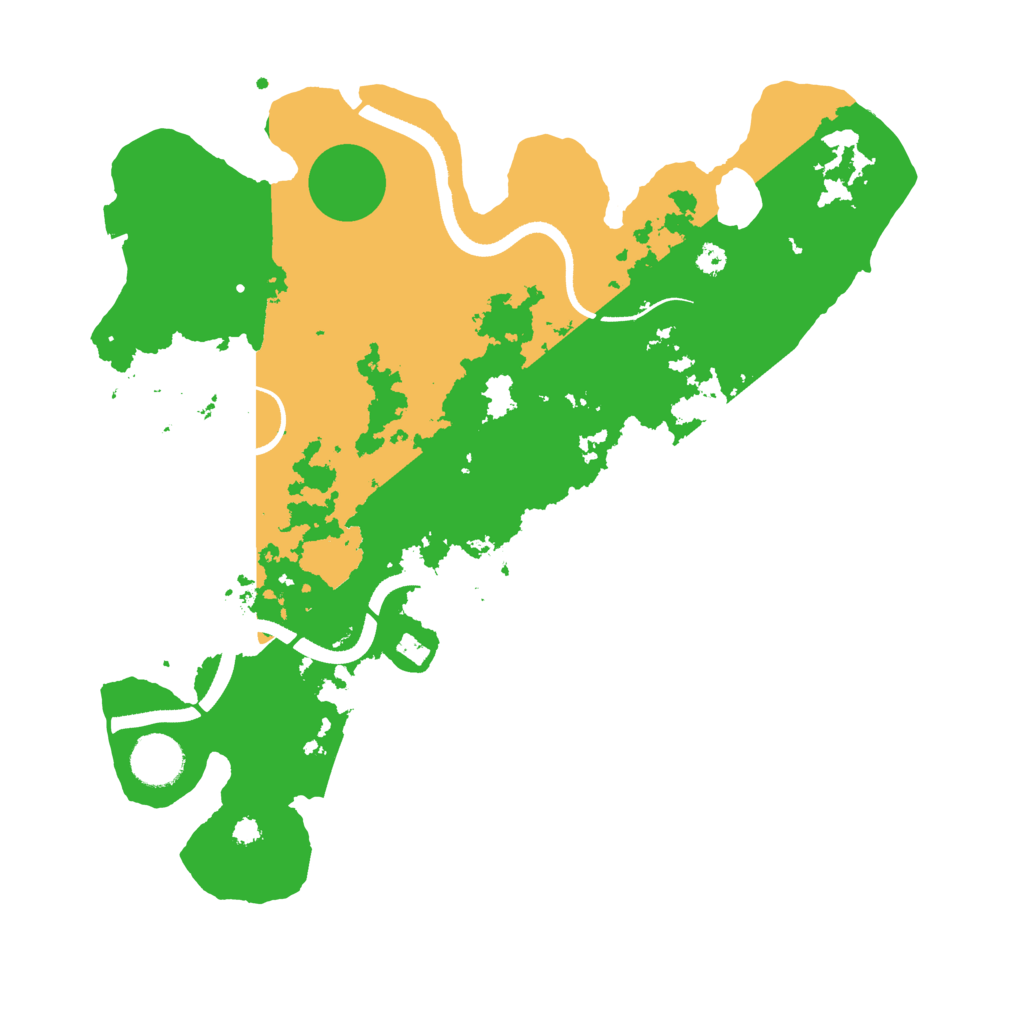 Biome Rust Map: Procedural Map, Size: 3500, Seed: 1836925978