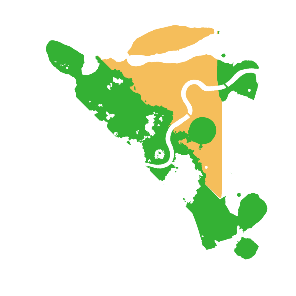 Biome Rust Map: Procedural Map, Size: 3000, Seed: 359203