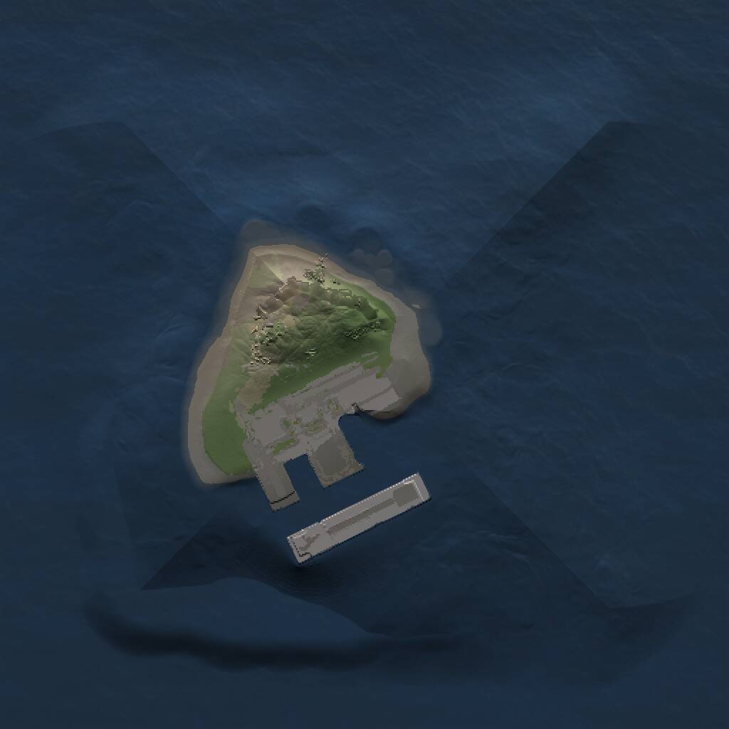 Rust Map: Procedural Map, Size: 1000, Seed: 78731, 2 Monuments