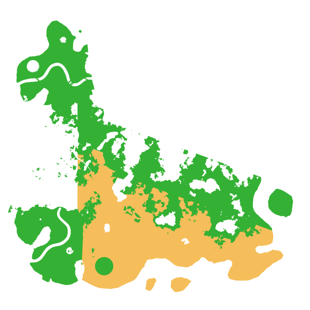 Biome Rust Map: Procedural Map, Size: 4500, Seed: 1382899440