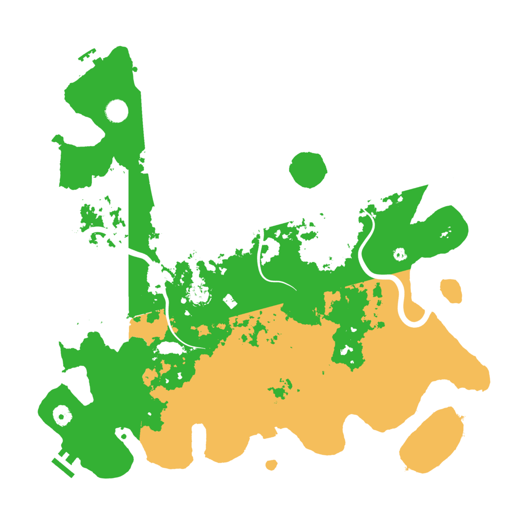 Biome Rust Map: Procedural Map, Size: 3978, Seed: 47561