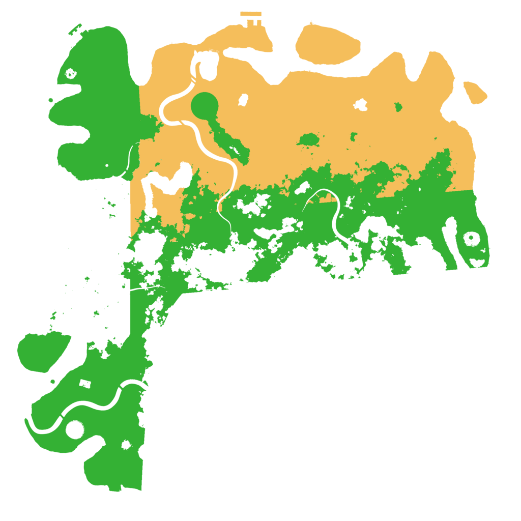 Biome Rust Map: Procedural Map, Size: 5000, Seed: 861937338