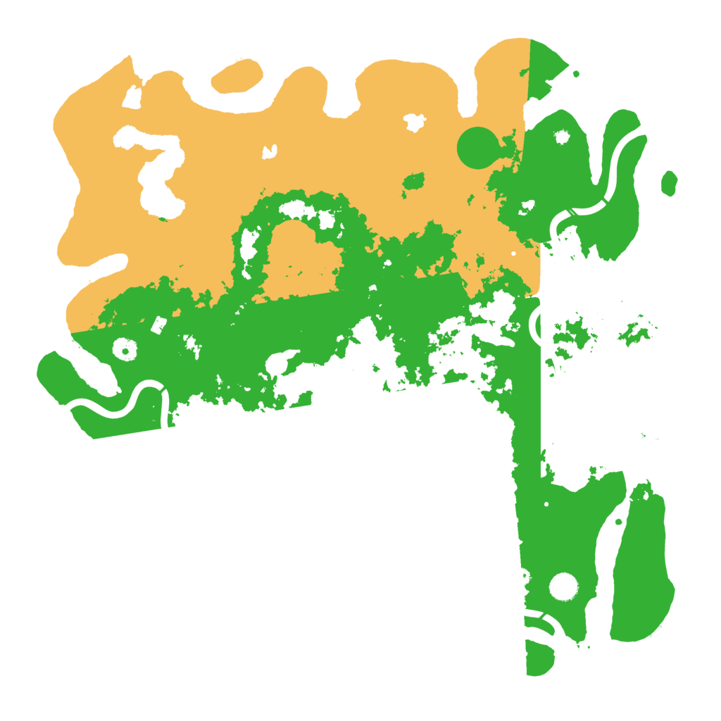 Biome Rust Map: Procedural Map, Size: 4500, Seed: 1943458525