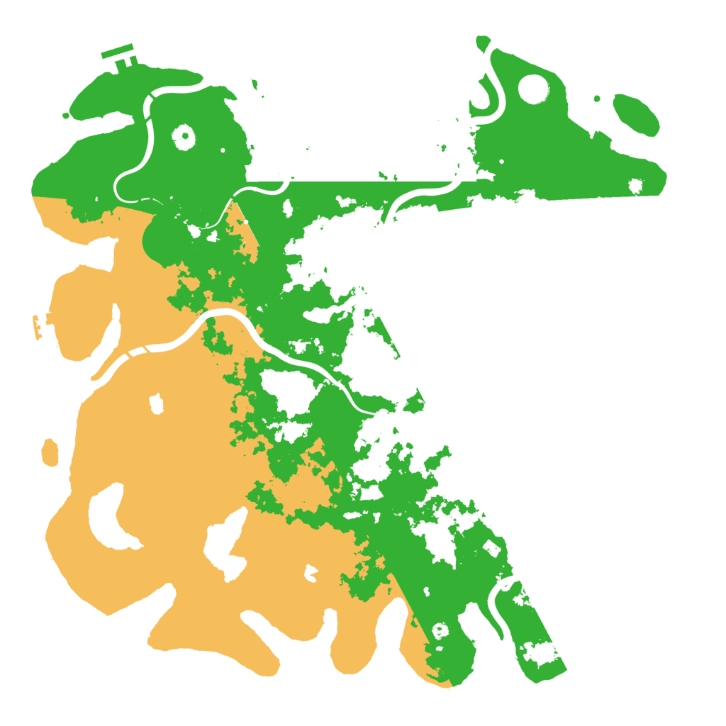 Biome Rust Map: Procedural Map, Size: 4500, Seed: 267862194