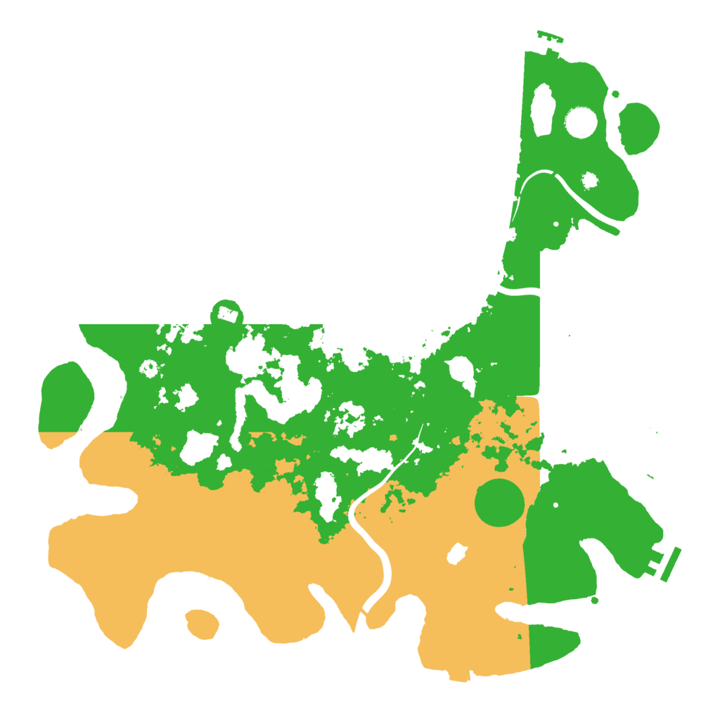 Biome Rust Map: Procedural Map, Size: 4000, Seed: 28875