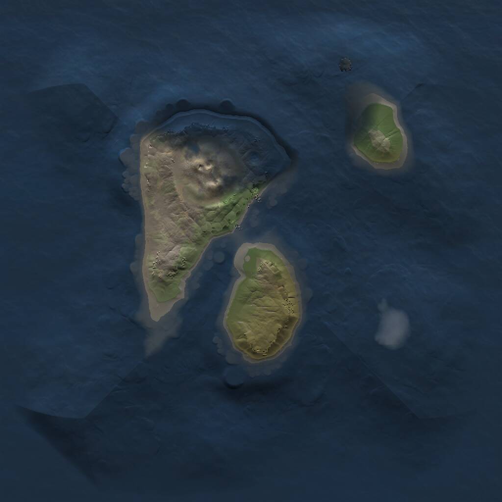 Rust Map: Procedural Map, Size: 1500, Seed: 1585404700, 1 Monuments