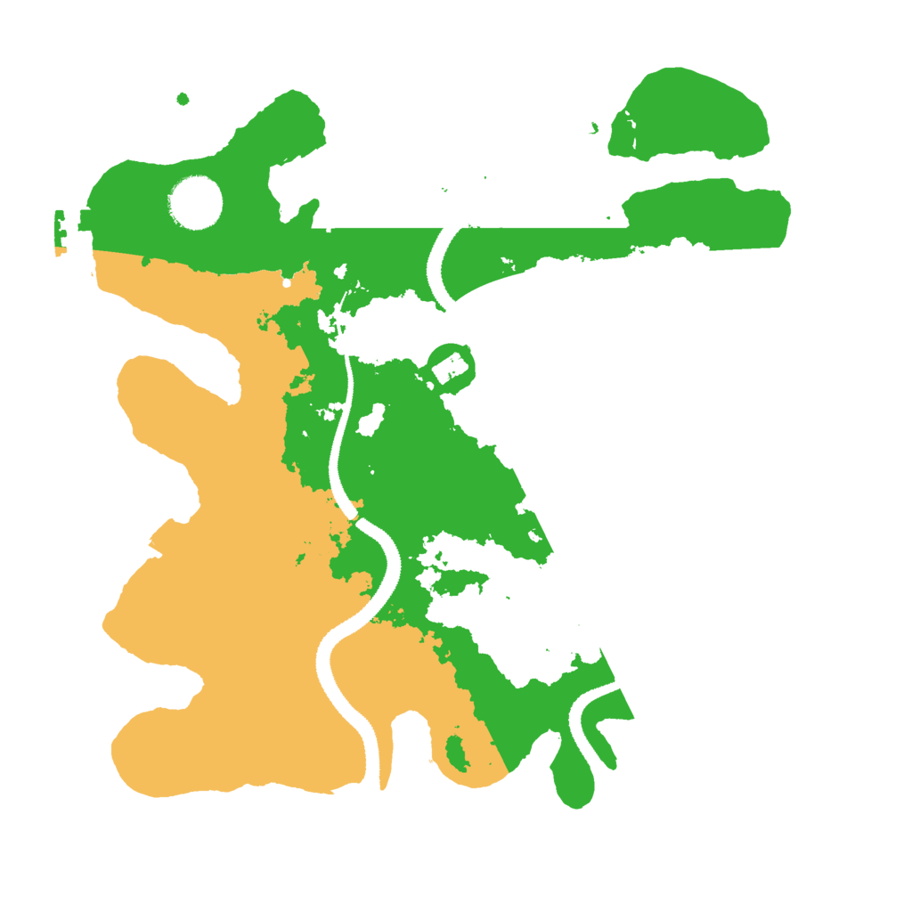 Biome Rust Map: Procedural Map, Size: 3000, Seed: 1626183095