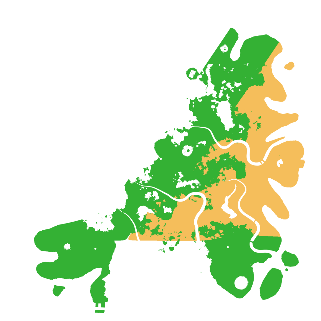 Biome Rust Map: Procedural Map, Size: 4500, Seed: 1777276009