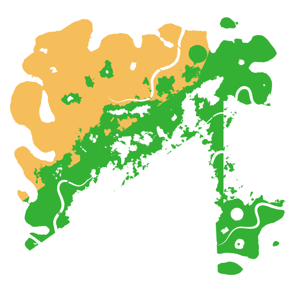 Biome Rust Map: Procedural Map, Size: 4500, Seed: 1712531978