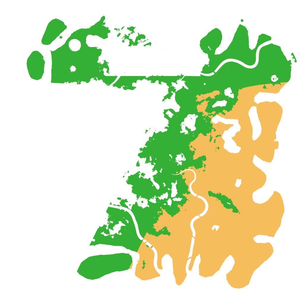 Biome Rust Map: Procedural Map, Size: 4500, Seed: 1553672941