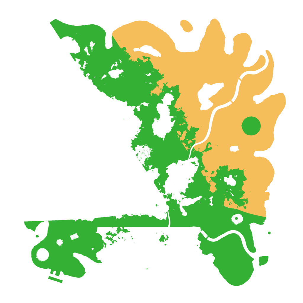 Biome Rust Map: Procedural Map, Size: 4250, Seed: 2128472637