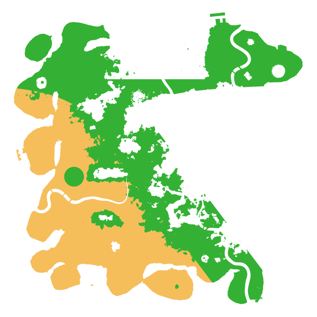 Biome Rust Map: Procedural Map, Size: 4250, Seed: 17179190