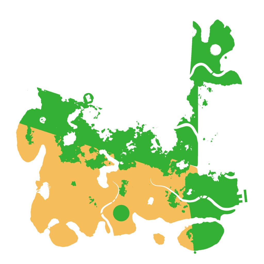 Biome Rust Map: Procedural Map, Size: 4250, Seed: 1504517716