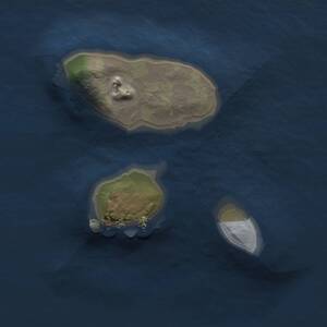 Thumbnail Rust Map: Procedural Map, Size: 1250, Seed: 1448330048, 1 Monuments
