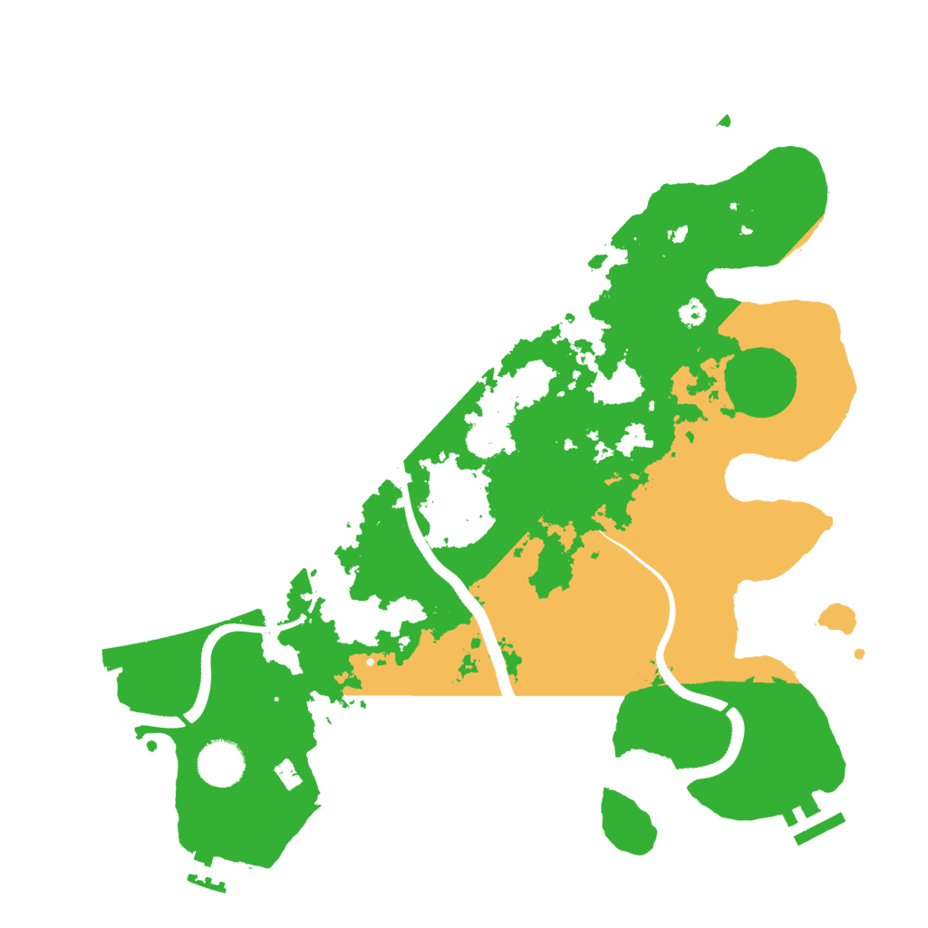 Biome Rust Map: Procedural Map, Size: 3500, Seed: 1937813691