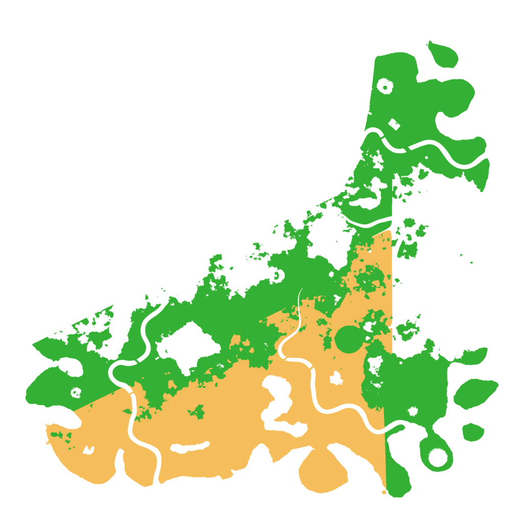 Biome Rust Map: Procedural Map, Size: 4965, Seed: 1810713263