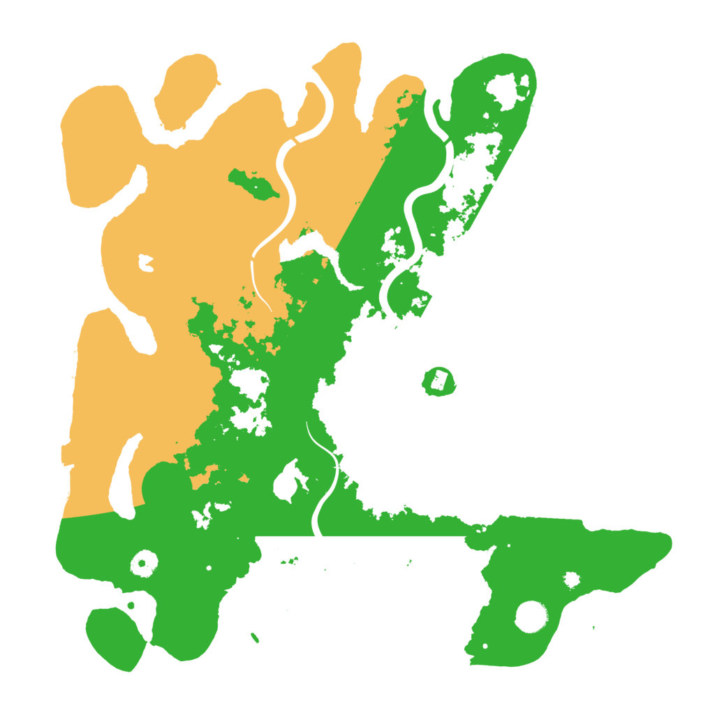 Biome Rust Map: Procedural Map, Size: 4000, Seed: 253972308