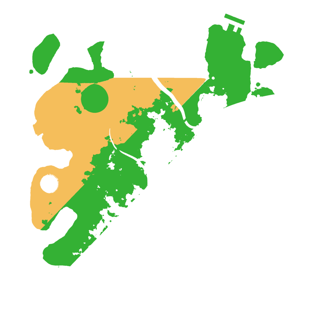 Biome Rust Map: Procedural Map, Size: 3000, Seed: 1853674