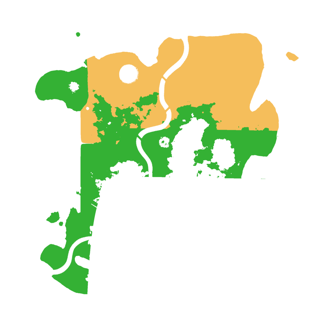 Biome Rust Map: Procedural Map, Size: 3000, Seed: 1797