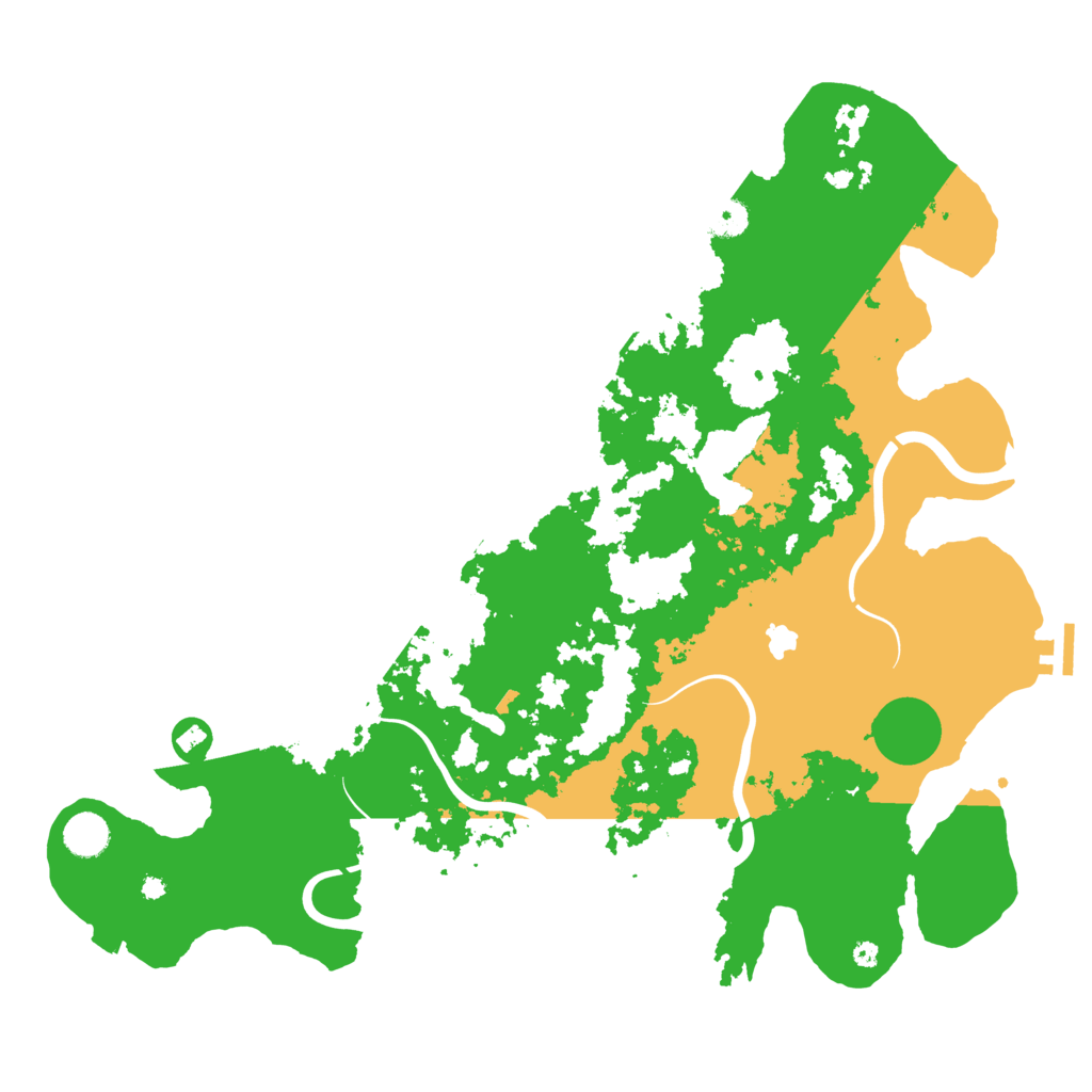 Biome Rust Map: Procedural Map, Size: 4250, Seed: 11029