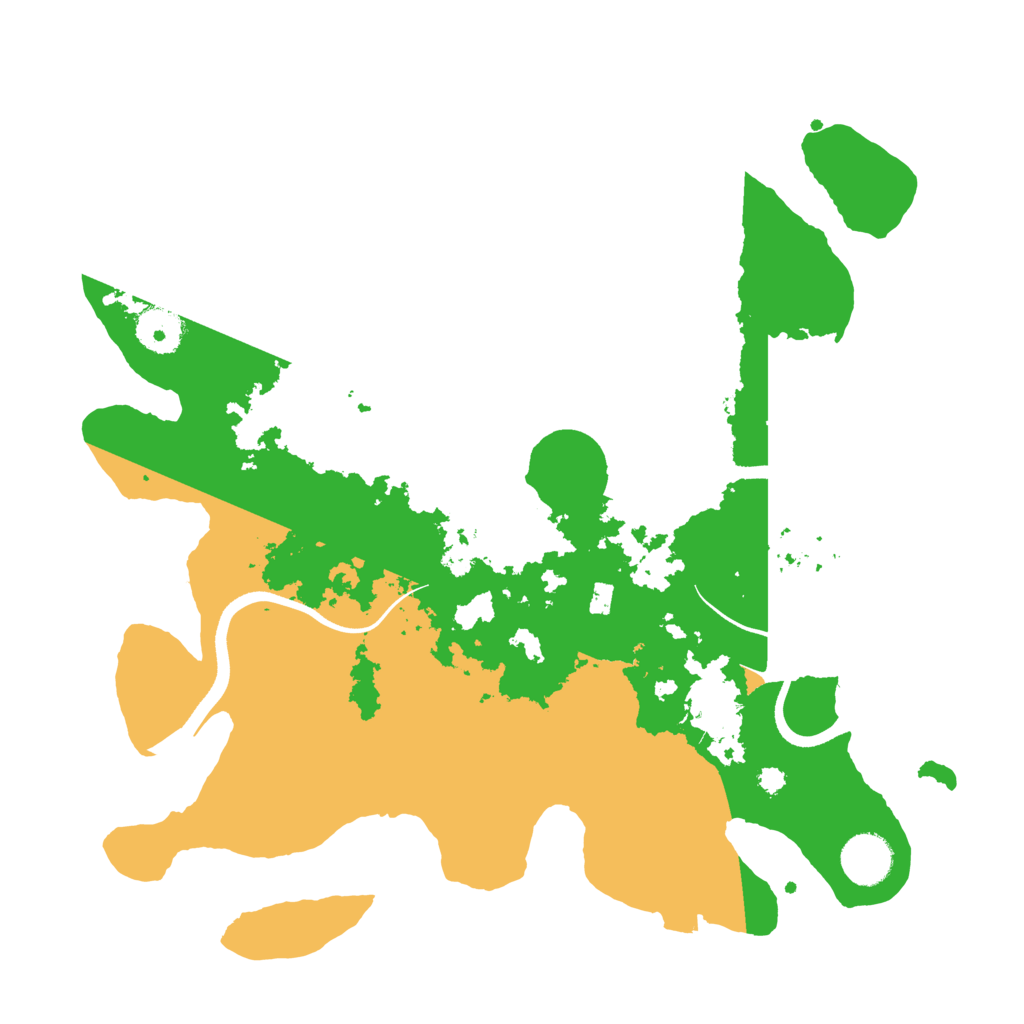 Biome Rust Map: Procedural Map, Size: 3500, Seed: 1169960231