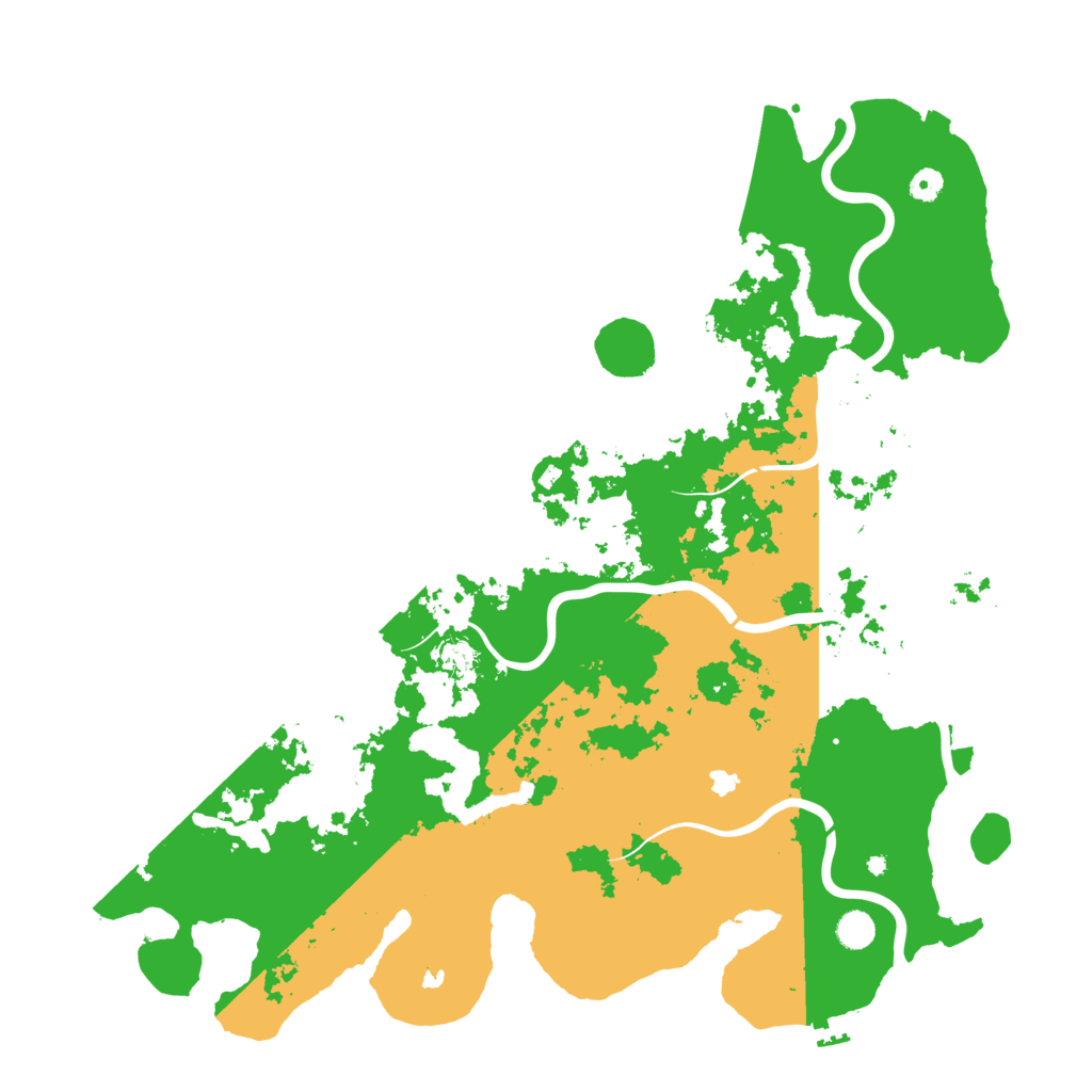 Biome Rust Map: Procedural Map, Size: 5000, Seed: 146737