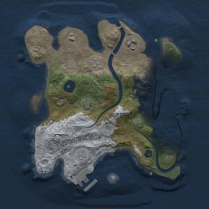 Thumbnail Rust Map: Procedural Map, Size: 2600, Seed: 1426223349, 8 Monuments