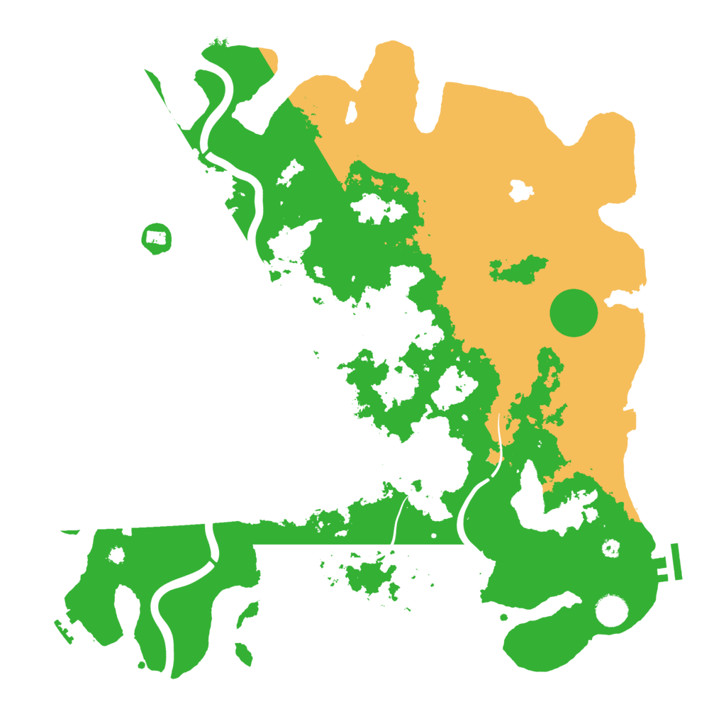 Biome Rust Map: Procedural Map, Size: 4000, Seed: 6788