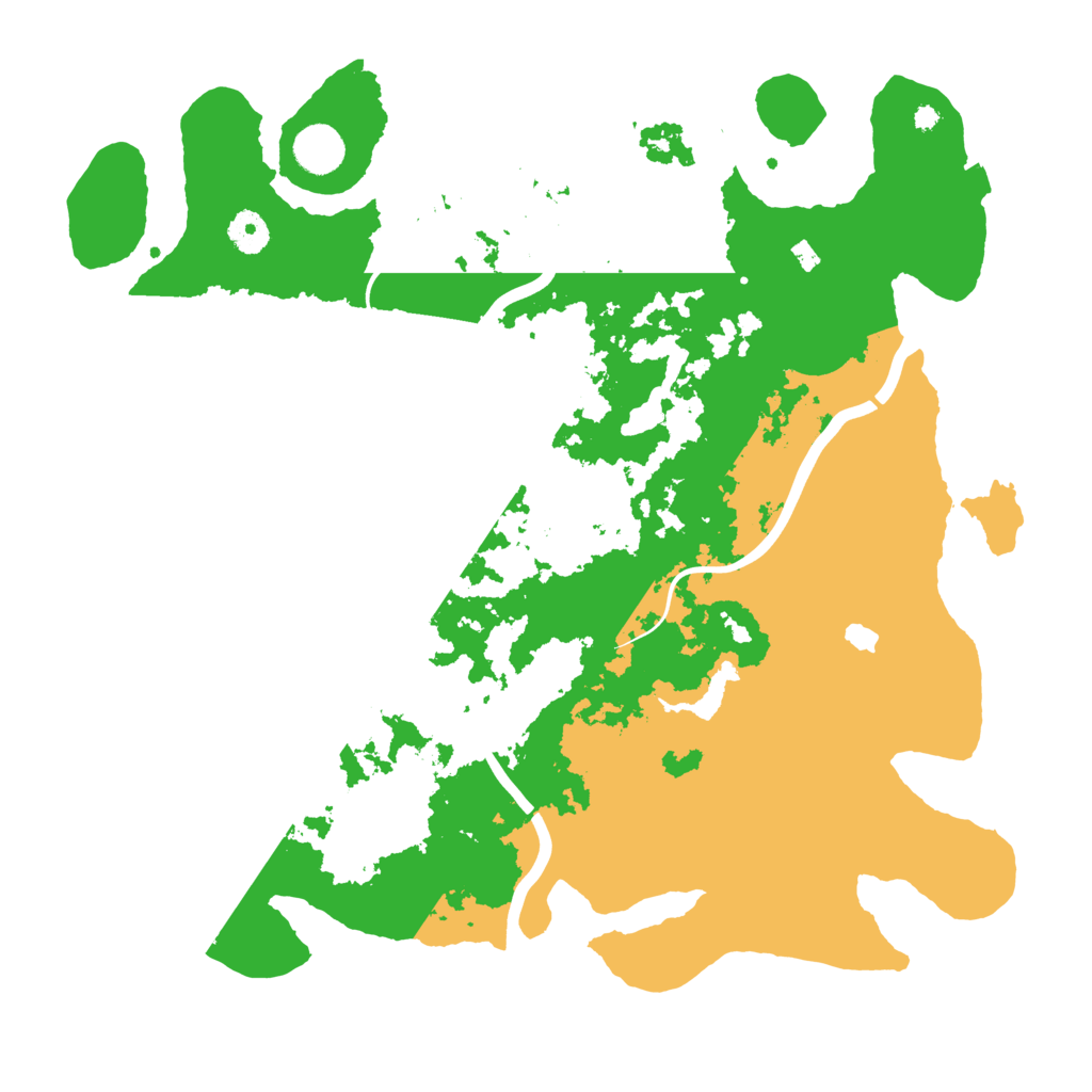 Biome Rust Map: Procedural Map, Size: 4000, Seed: 1398476