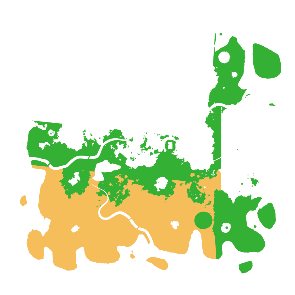 Biome Rust Map: Procedural Map, Size: 4500, Seed: 251076992