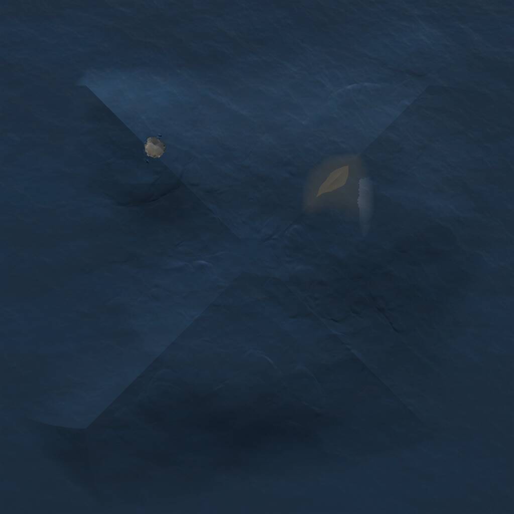 Rust Map: Procedural Map, Size: 1000, Seed: 711269580, 1 Monuments