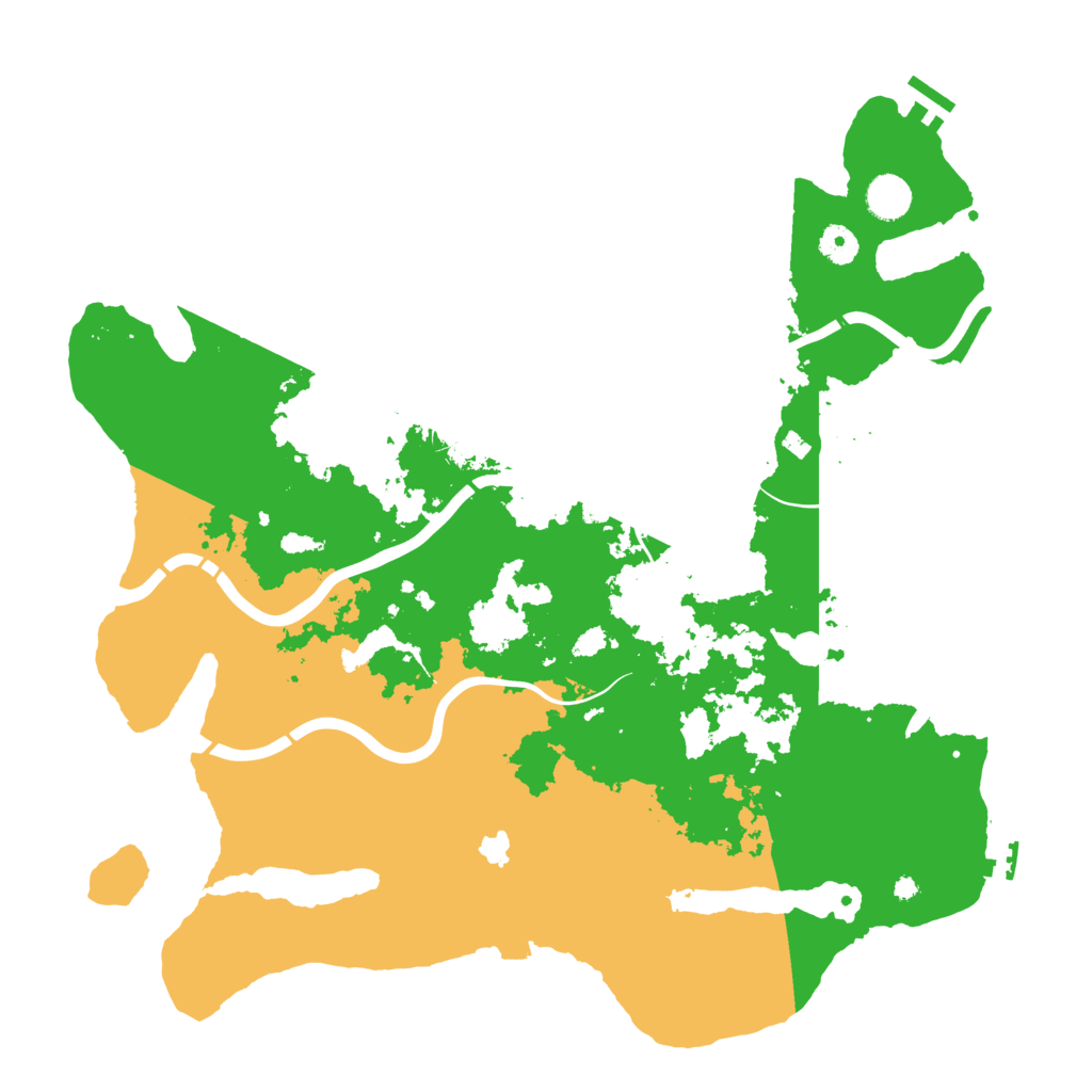 Biome Rust Map: Procedural Map, Size: 4250, Seed: 1662597338