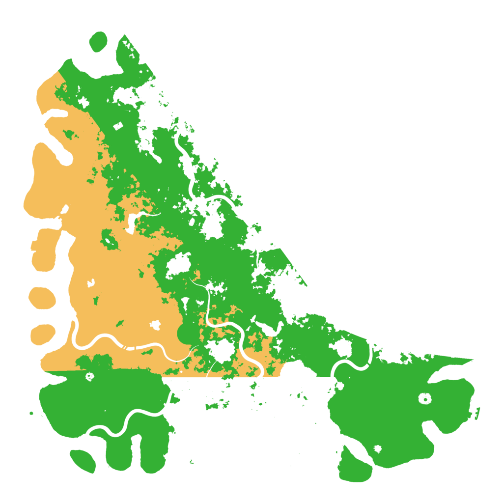 Biome Rust Map: Procedural Map, Size: 6000, Seed: 346673