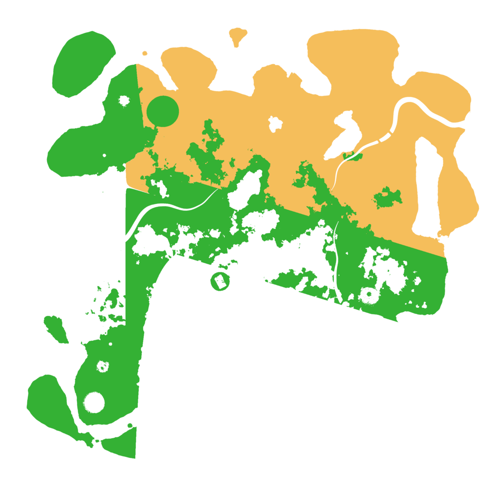 Biome Rust Map: Procedural Map, Size: 4250, Seed: 782737576
