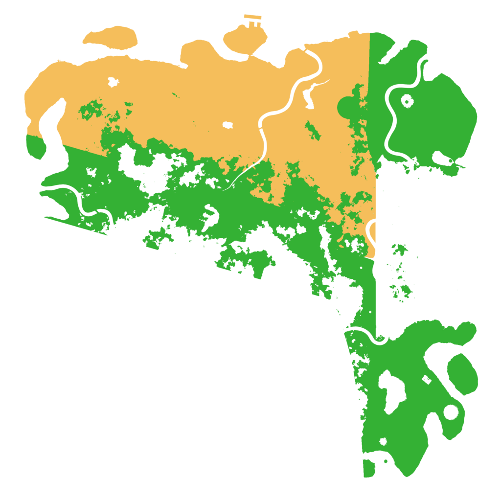 Biome Rust Map: Procedural Map, Size: 5899, Seed: 2147483647