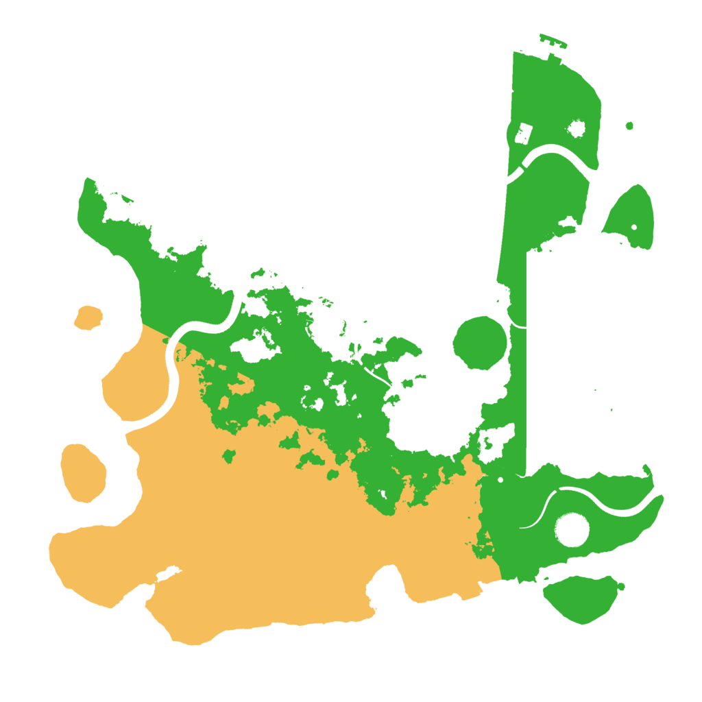 Biome Rust Map: Procedural Map, Size: 3650, Seed: 1434008331